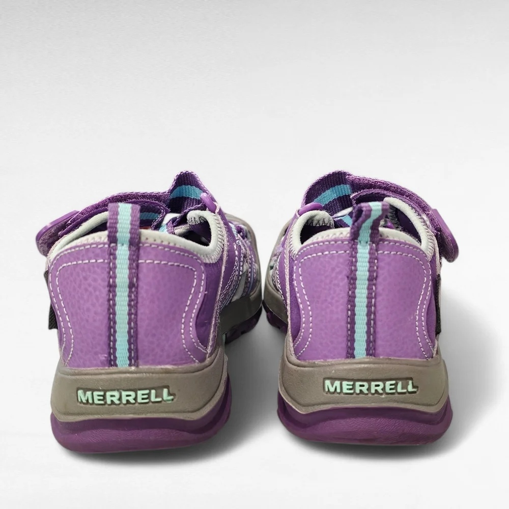 Merrell Hydro Hiker Sandal Purple and Blue Girls Size 4 M